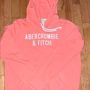 Coral Color Abercrombie and Fitch sweatshirt